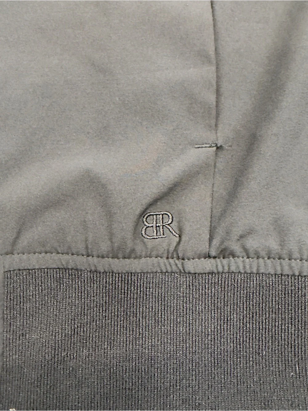 Men's Lightweight Zip Front Jacket in Gray